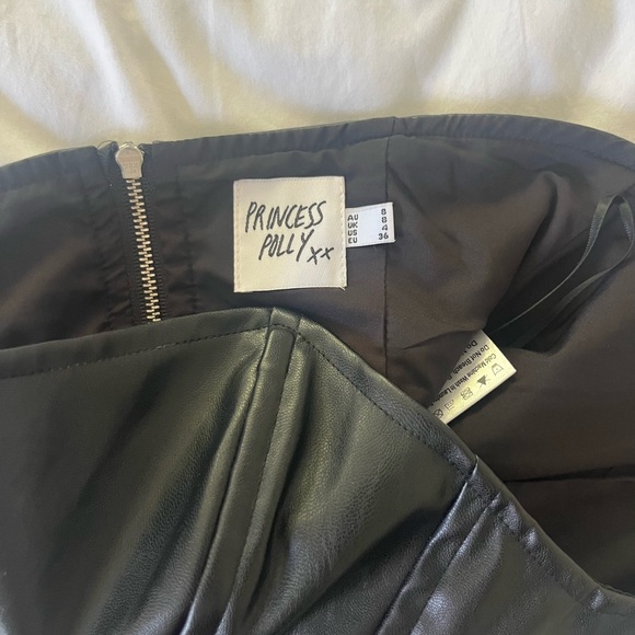 Princess Polly leather bustier top - Picture 3 of 3